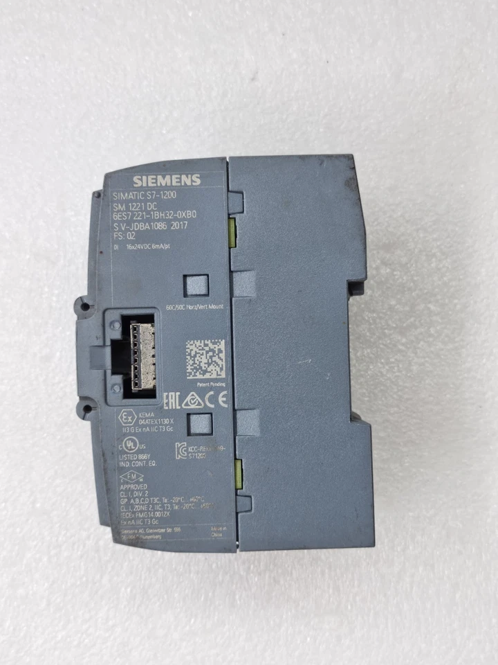 USED SIEMENS 6ES7 221-1BH32-0XB0 SM 1221 DC SIMATIC S7-1200 PLC MODULE FREE SHIP